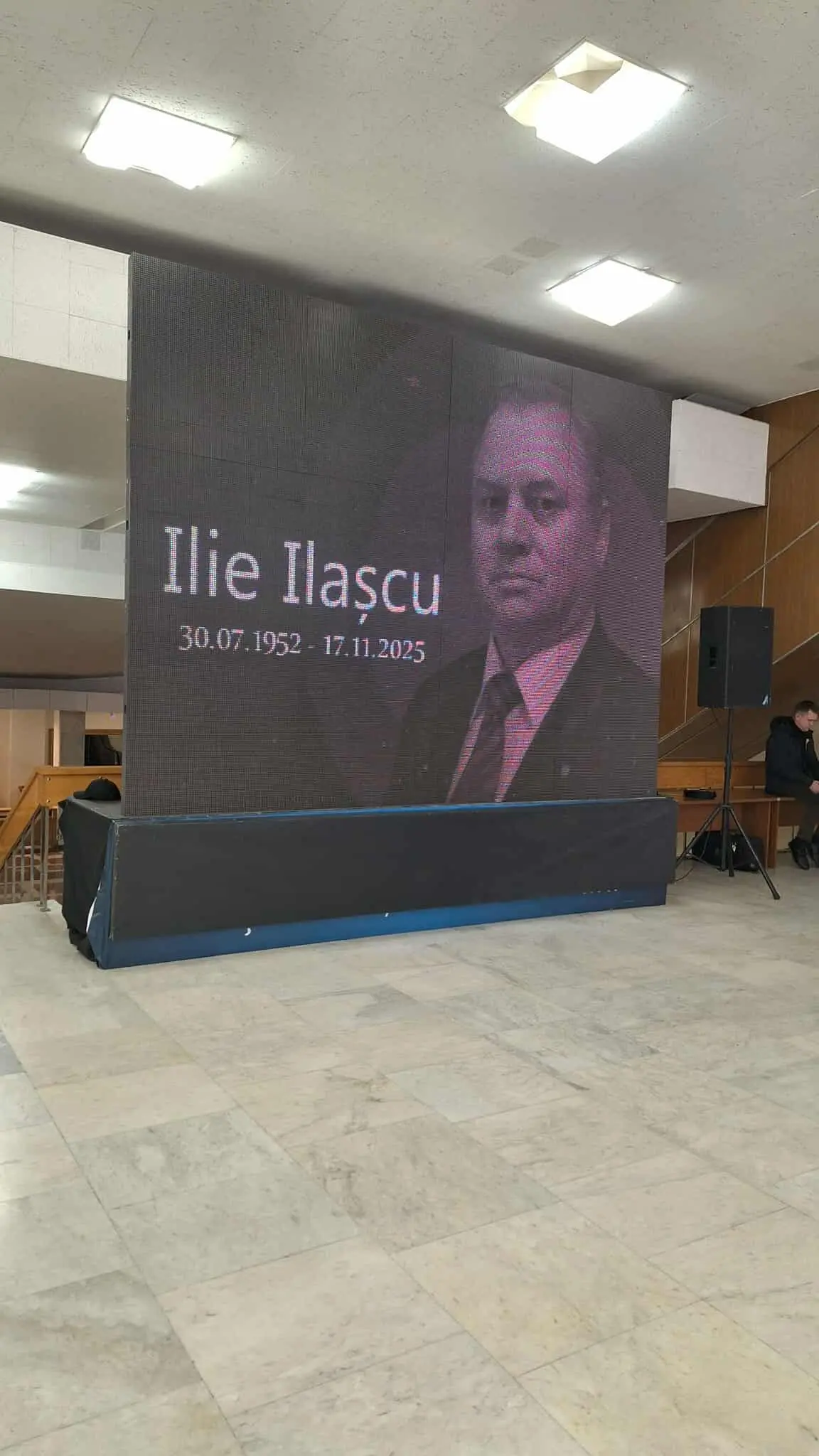 Cetățenii își iau rămas-bun de la Ilie Ilașcu 