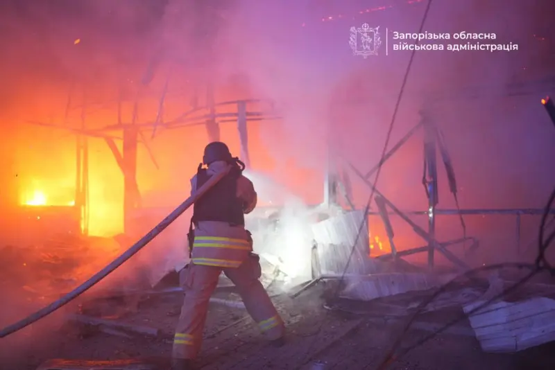 Atacul rusesc asupra Zaporojie