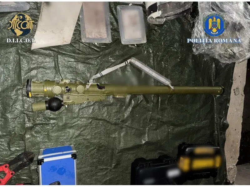 Armamentul depistat în camioniul de la vamă 