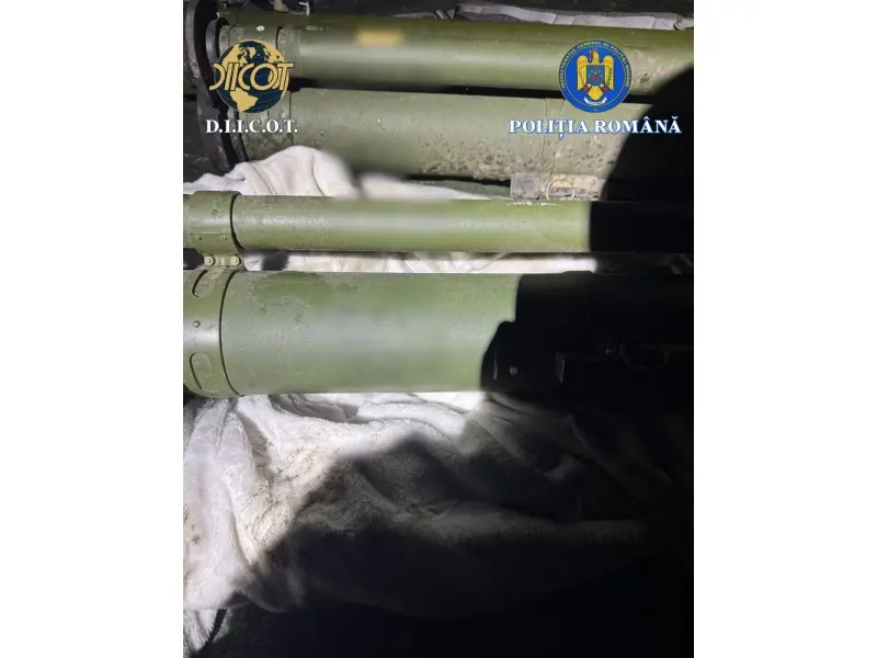 Armamentul depistat în camioniul de la vamă 