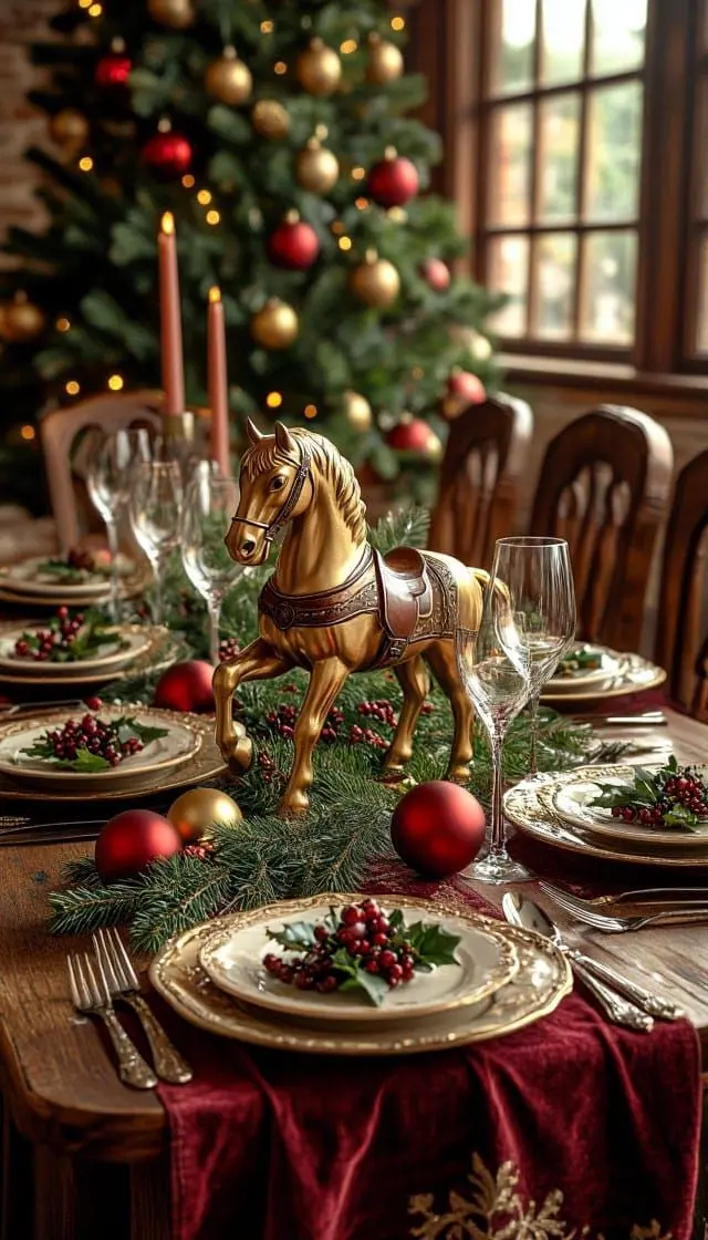 Decorul mesei de sărbătoare