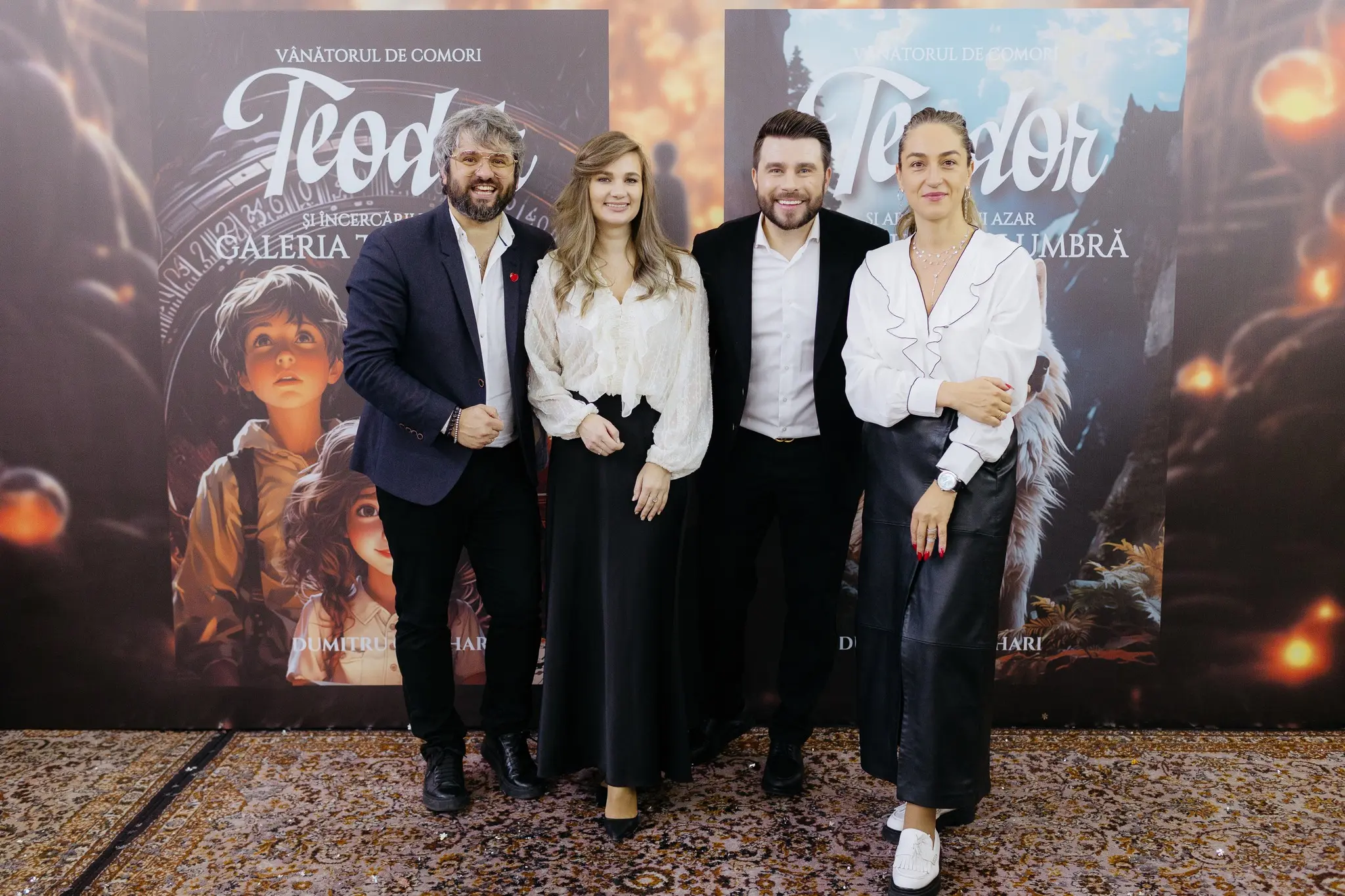 Dumitru Cojuhari, Violeta Scrișu, Dorin Galben și soția sa Olga