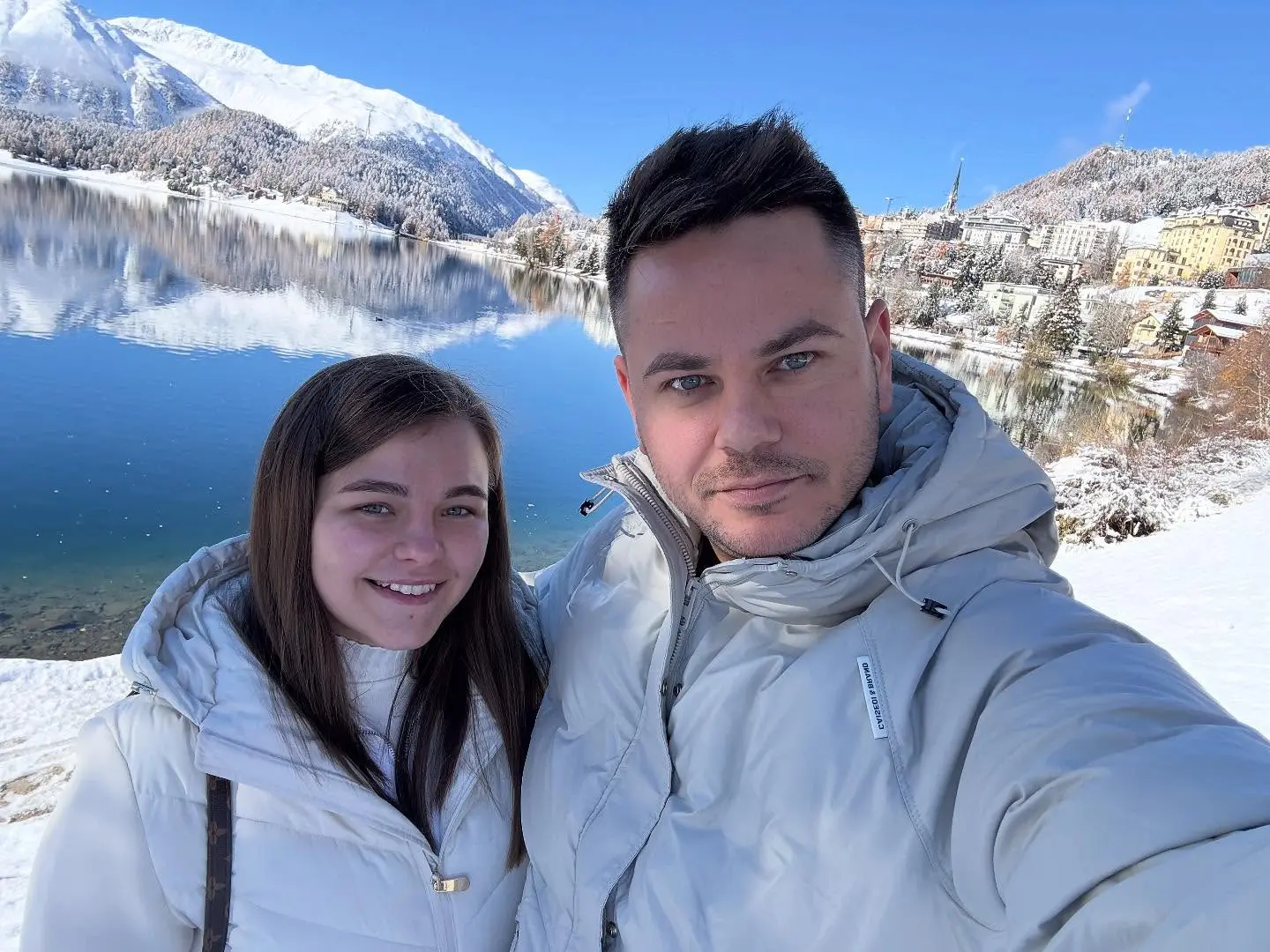 Dan Ionița și soția sa 