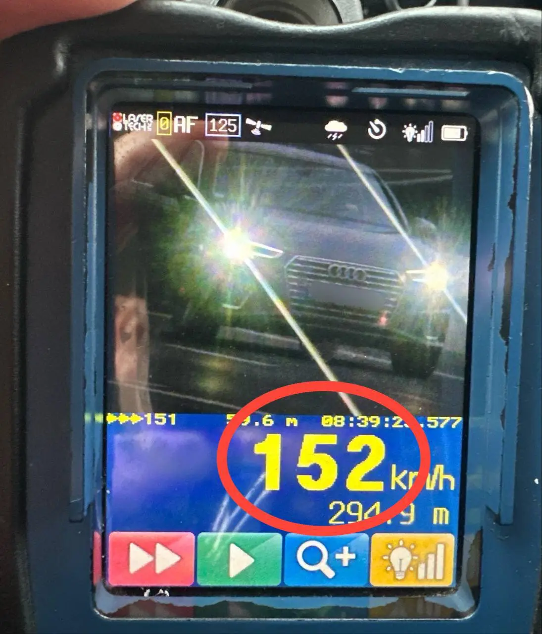 Depășirea limitei de viteză