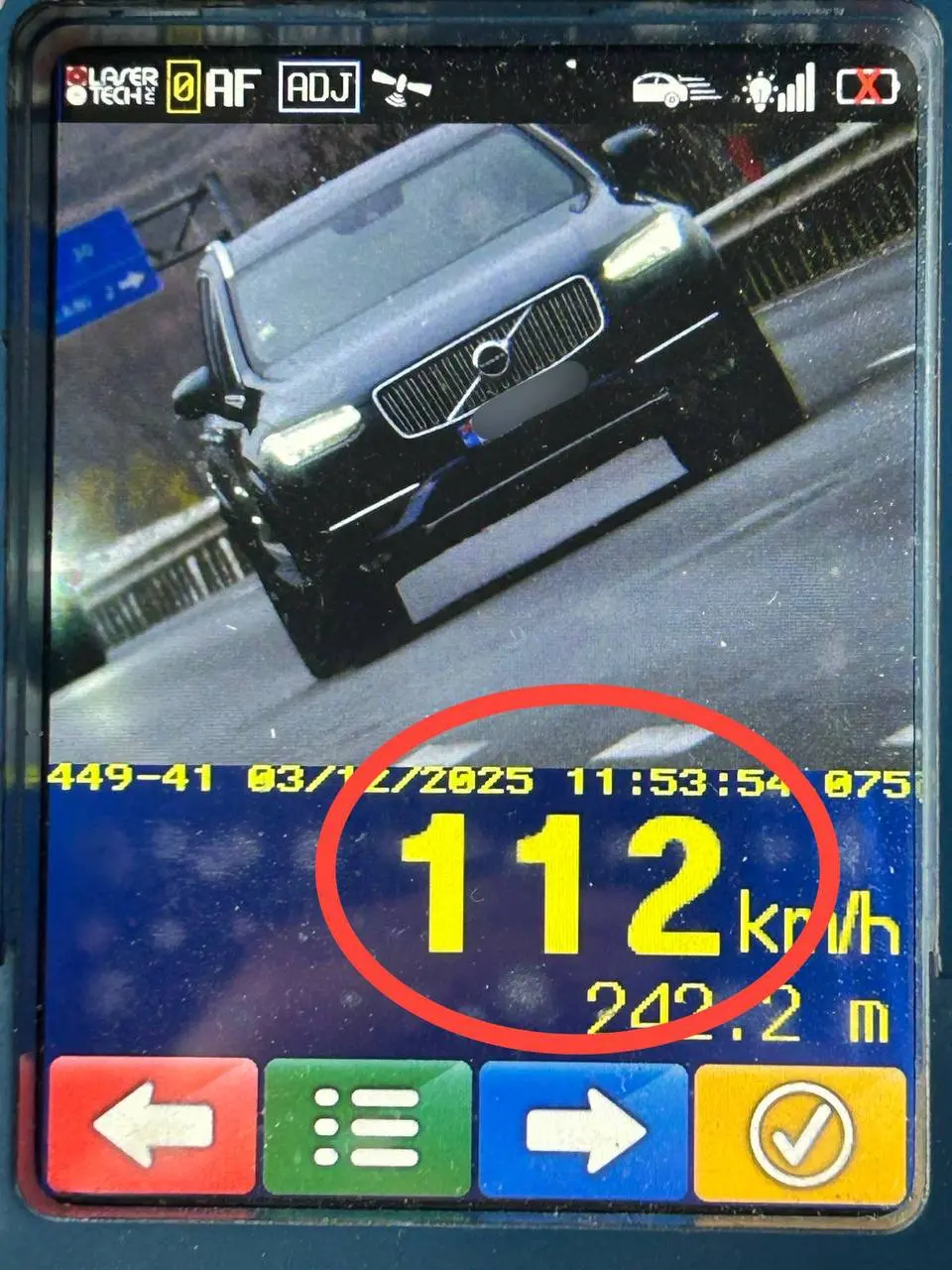 Depășirea limitei de viteză