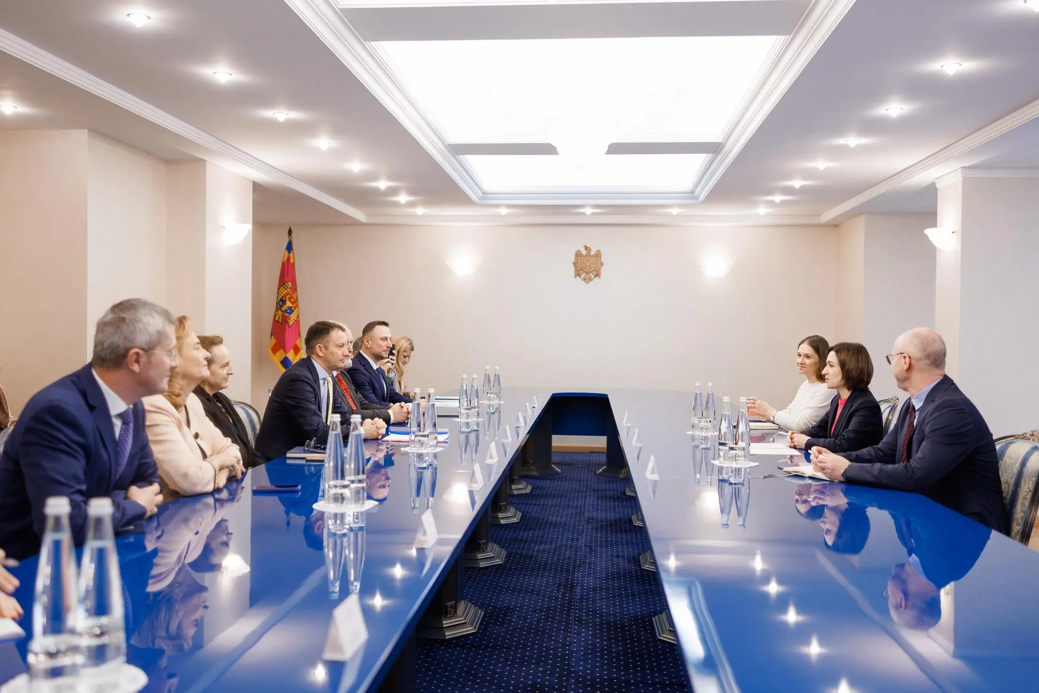 Întrevedere Maia Sandu și Siegfried Muresan 