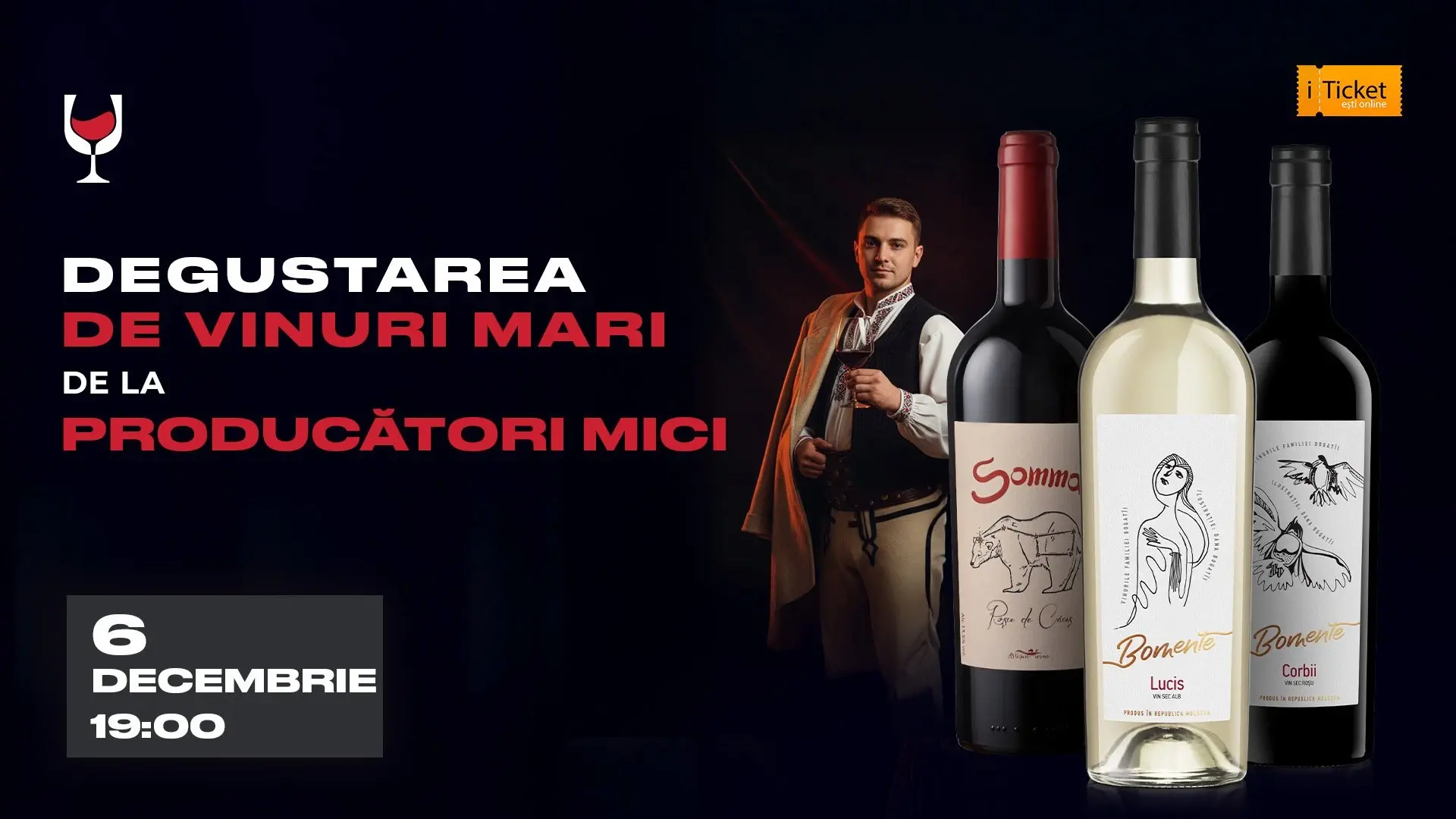 Degustarea de vinuri mari de la producători mici