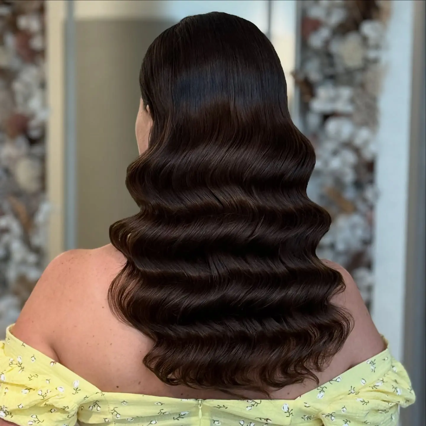 Aranjare realizată la „Valentina Safadi Academia frumuseții”