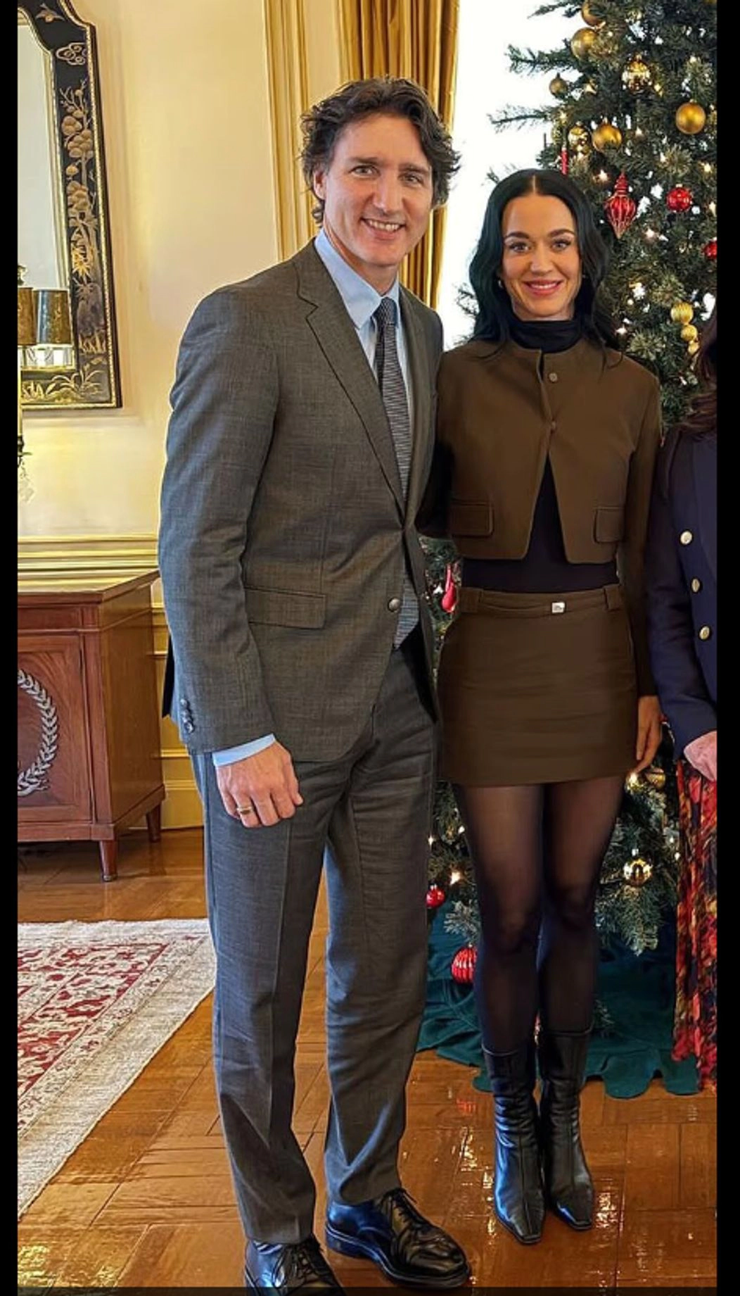 Katy Perry și Justin Trudeau