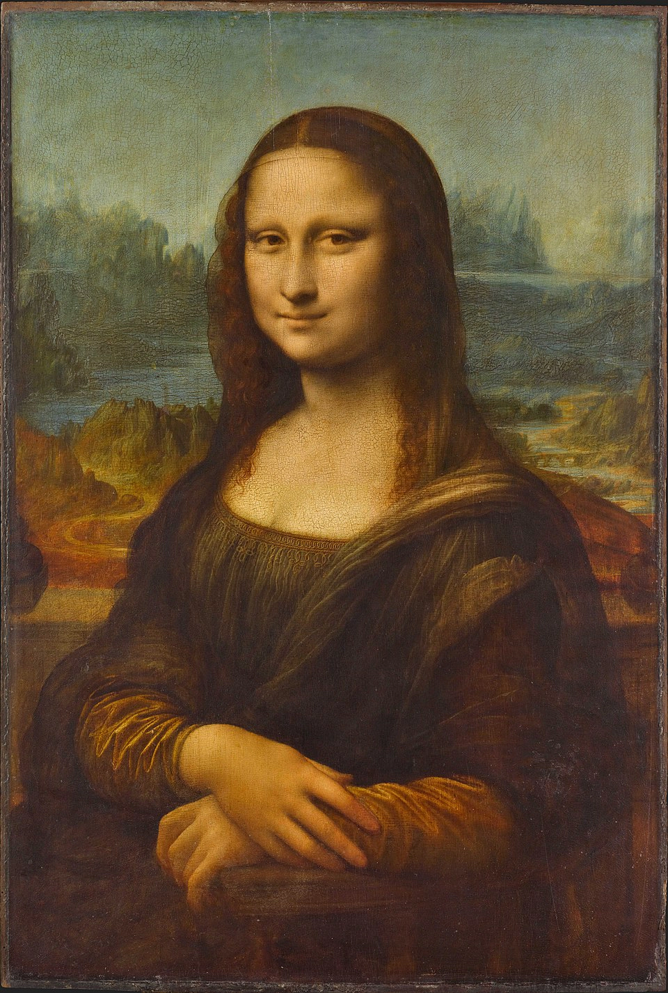 Pictura "Mona Lisa" a lui Leonardo Da Vinci