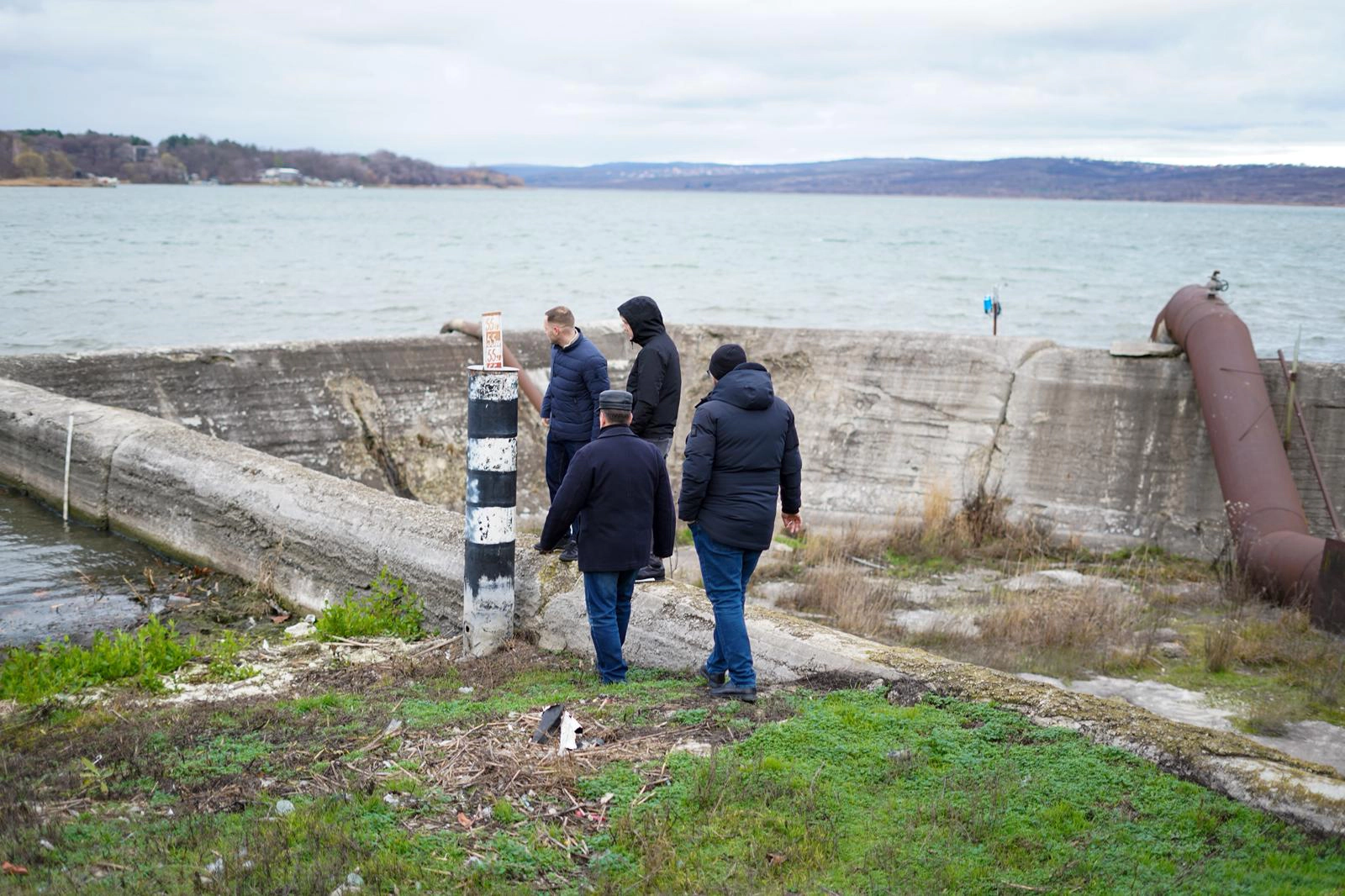 Ministrul Mediului, vizită de lucru la lacul de acumulare Ghidighici