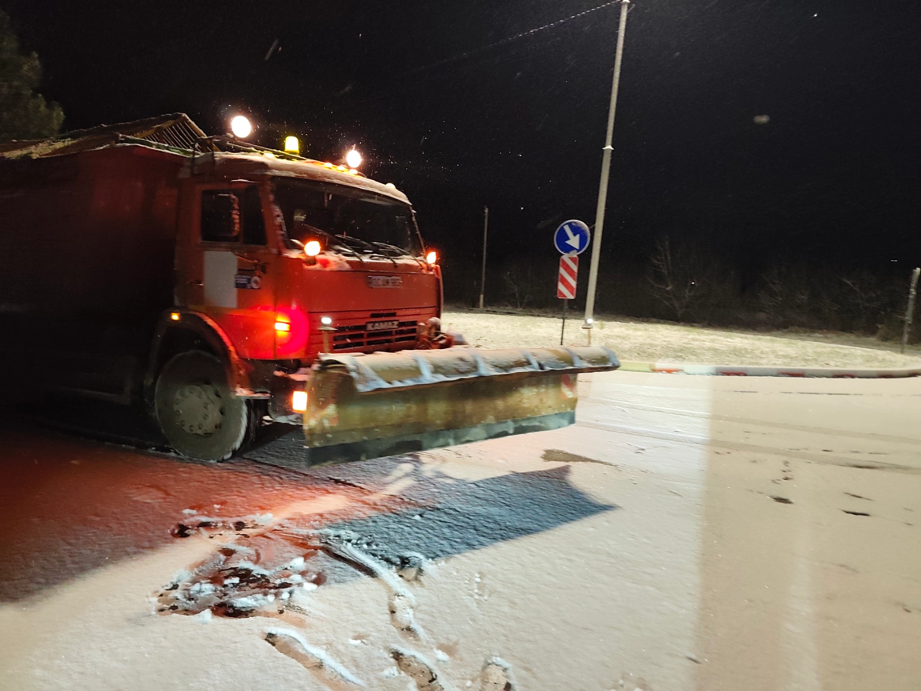 Intervenția drumarilor