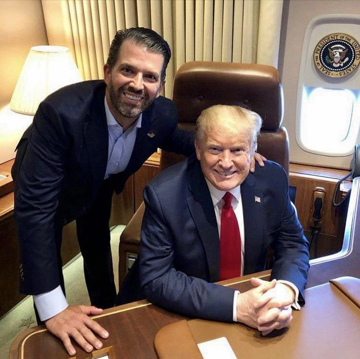 Donald Trump Jr. și Donald Trump