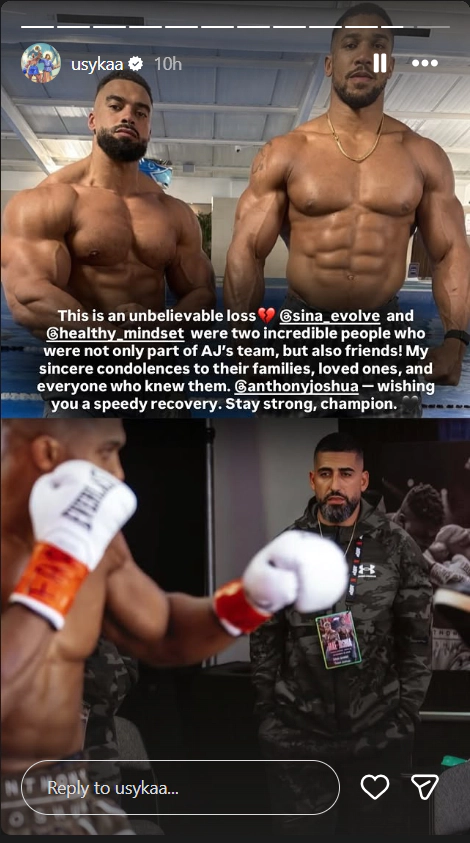 Mesajul lui Usyk pentru Joshua