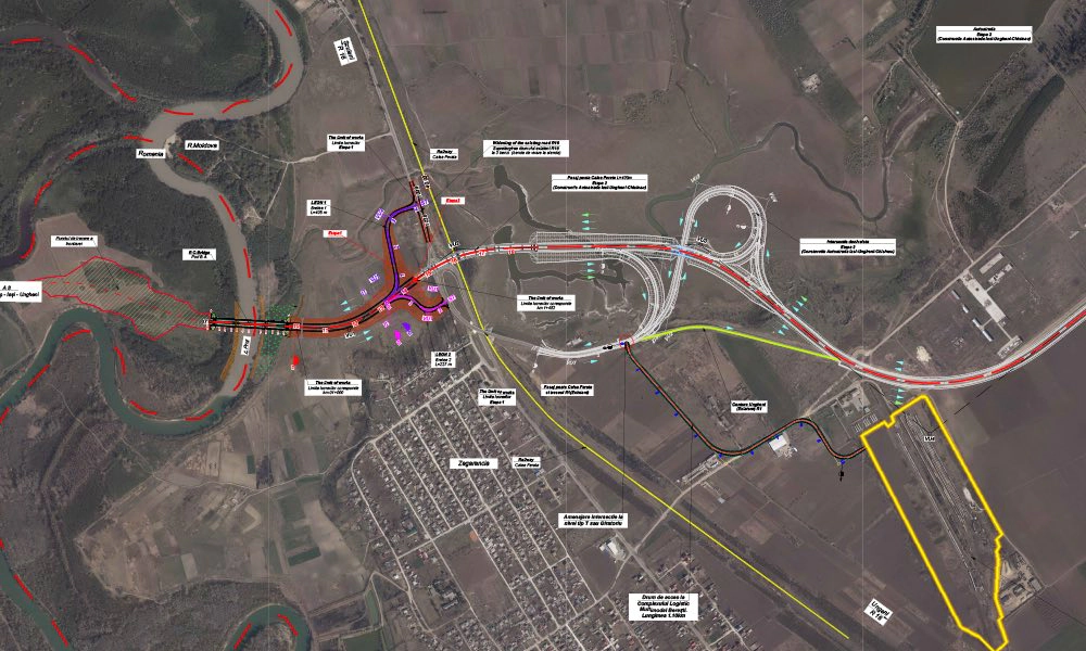 Primii km de autostradă