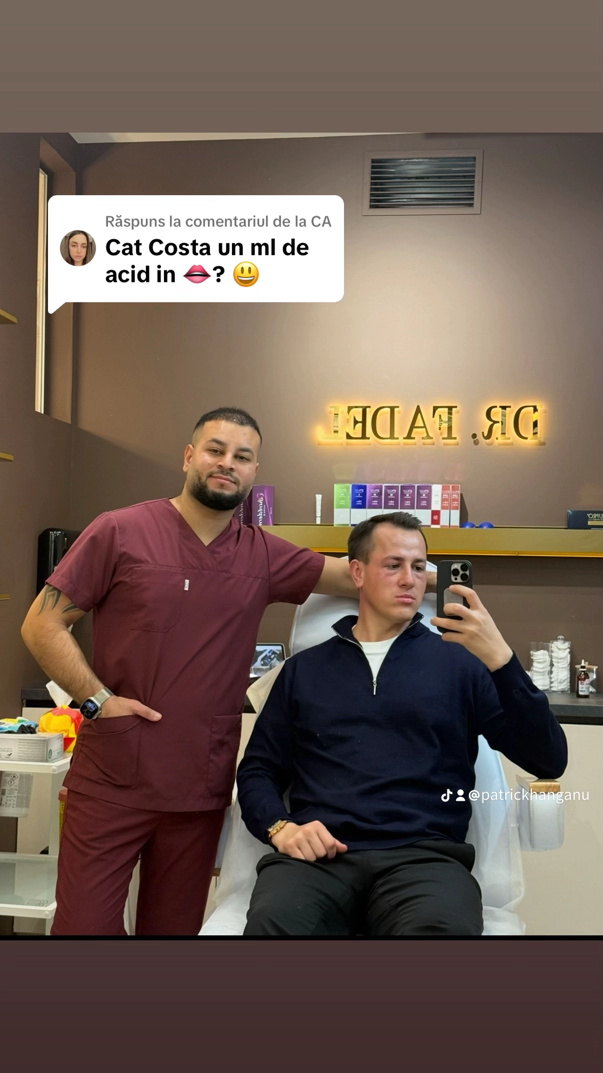 Patric Hanganu și Fadel Abu Kheir