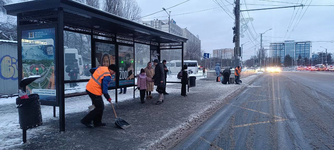 Serviciile municipale în acțiune 