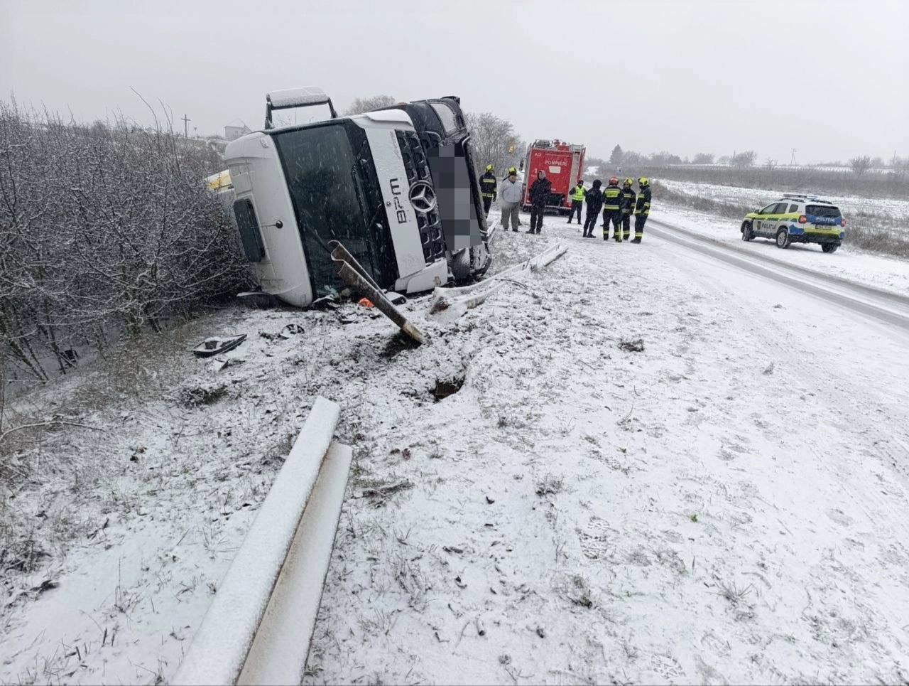 Accidente din cauza condițiilor meteo