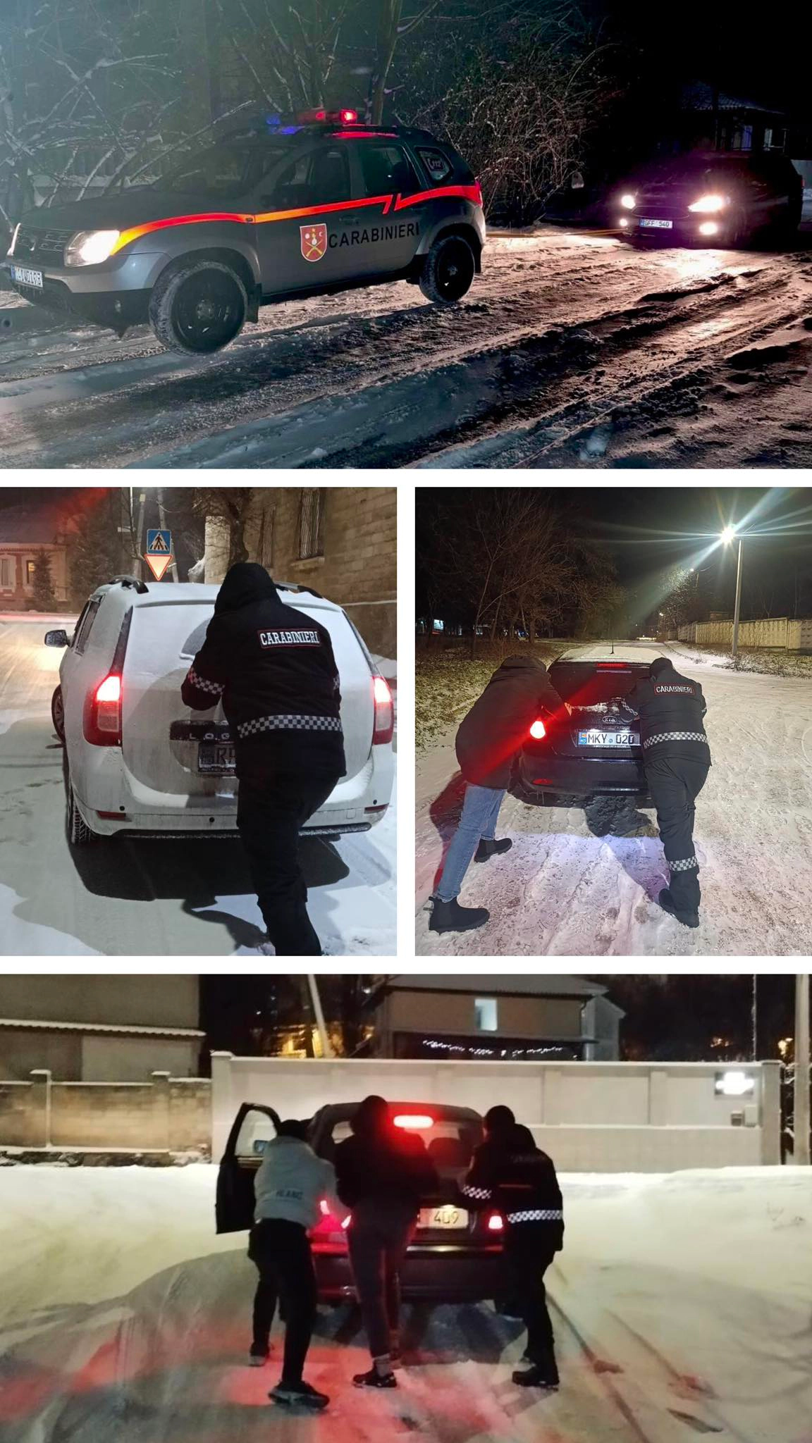 Accidente din cauza condițiilor meteo