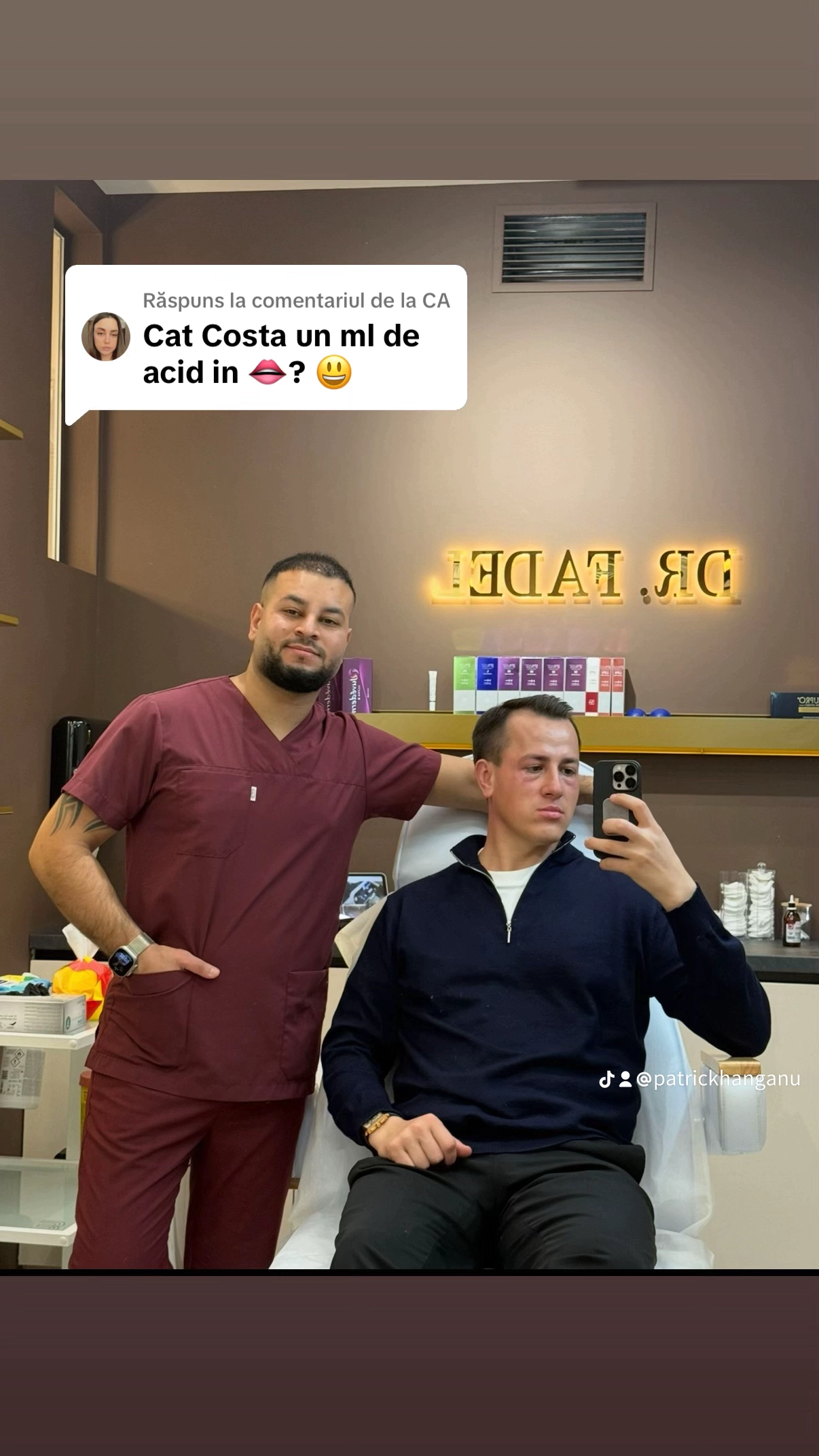 Patric Hanganu și Fadel Abu Kheir