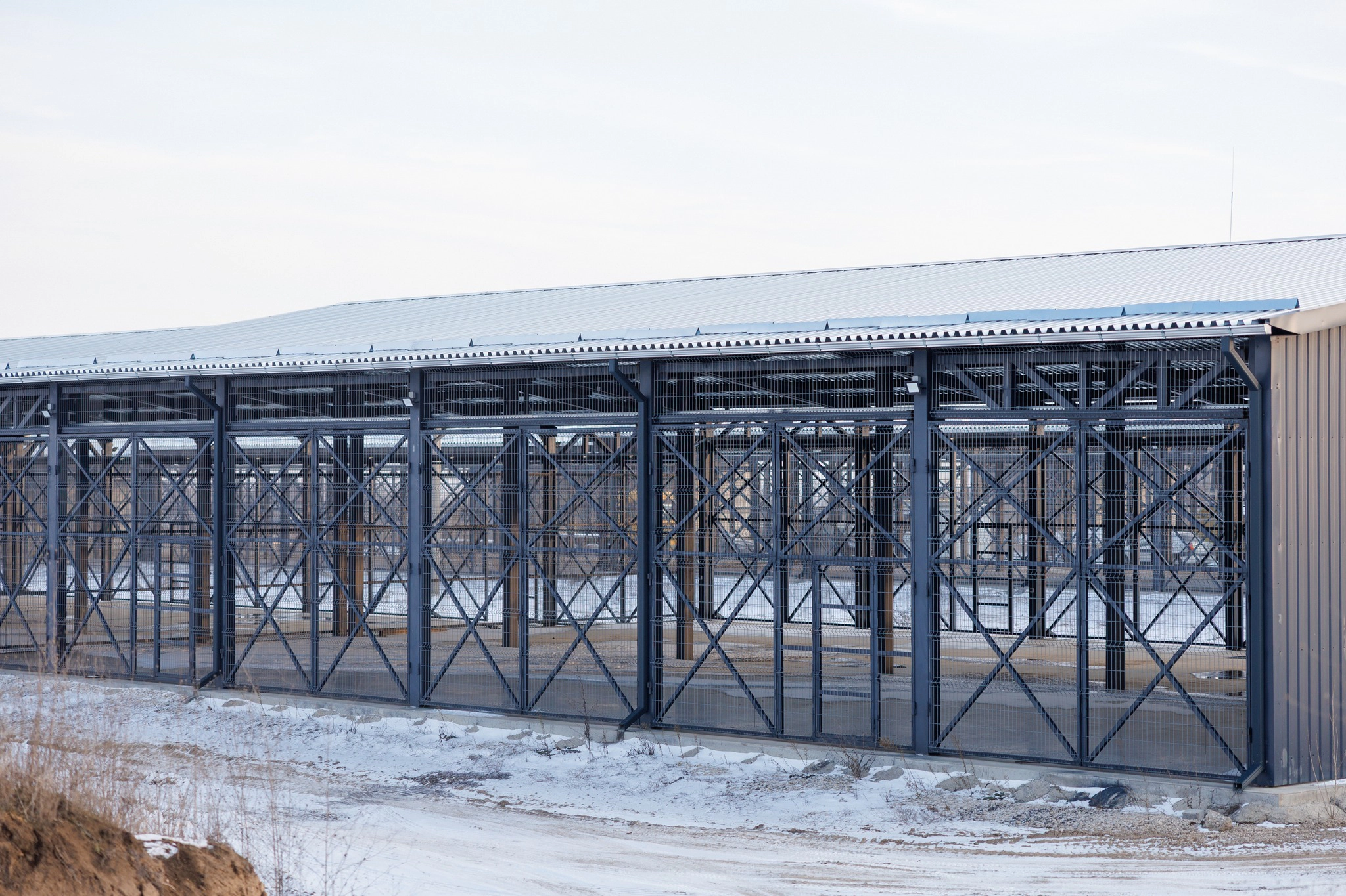 Șantierul noii unități militare din Băcioi