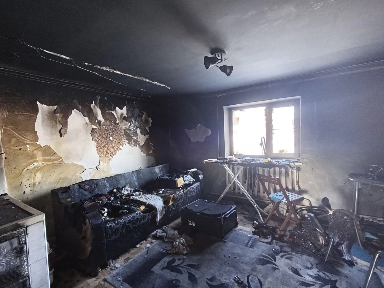 Daunele provocate de incendiu