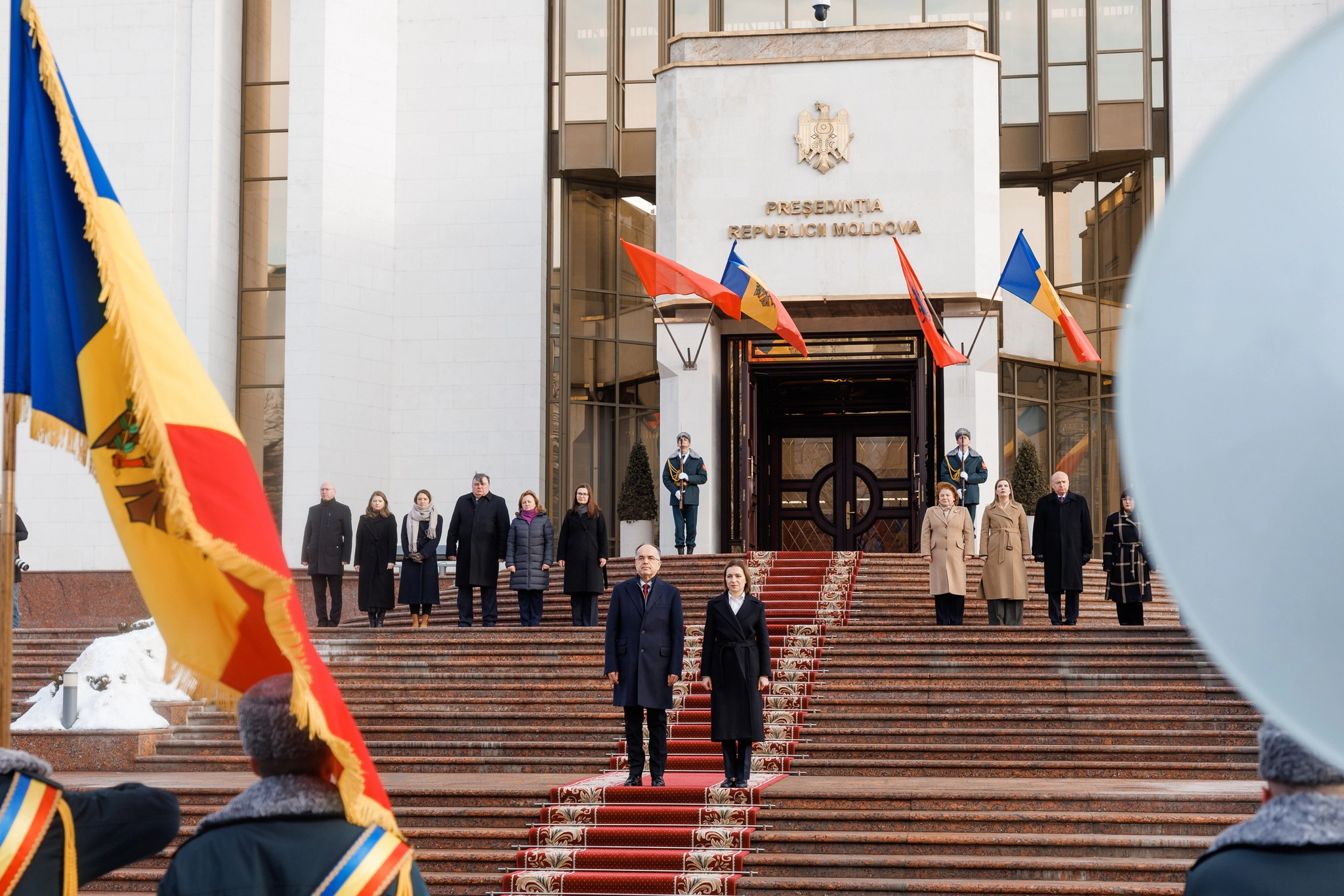 Maia Sandu și Bajram Begaj