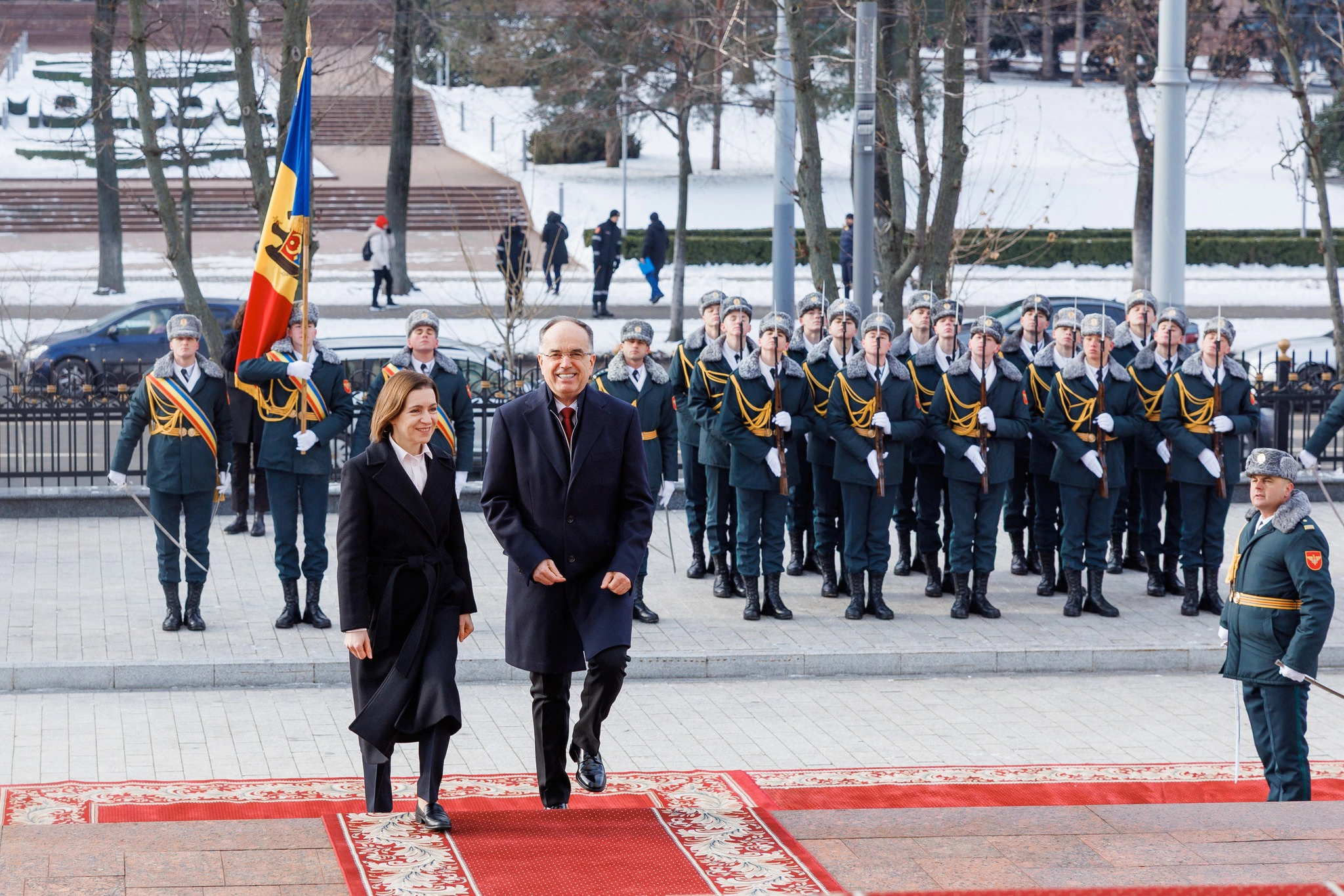 Maia Sandu și Bajram Begaj
