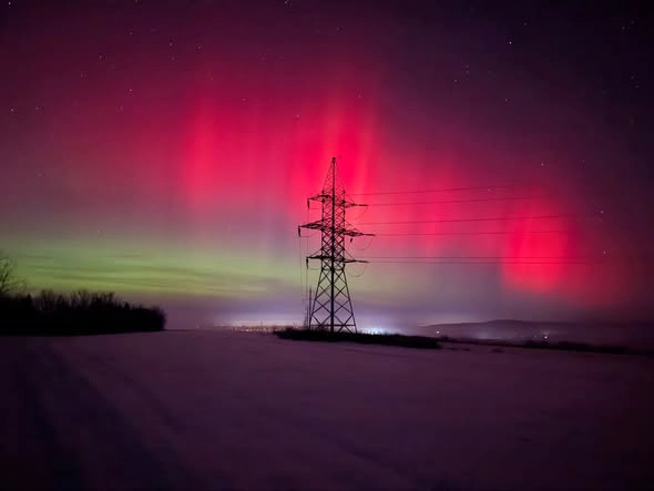 Aurora boreală, Sîngerei 