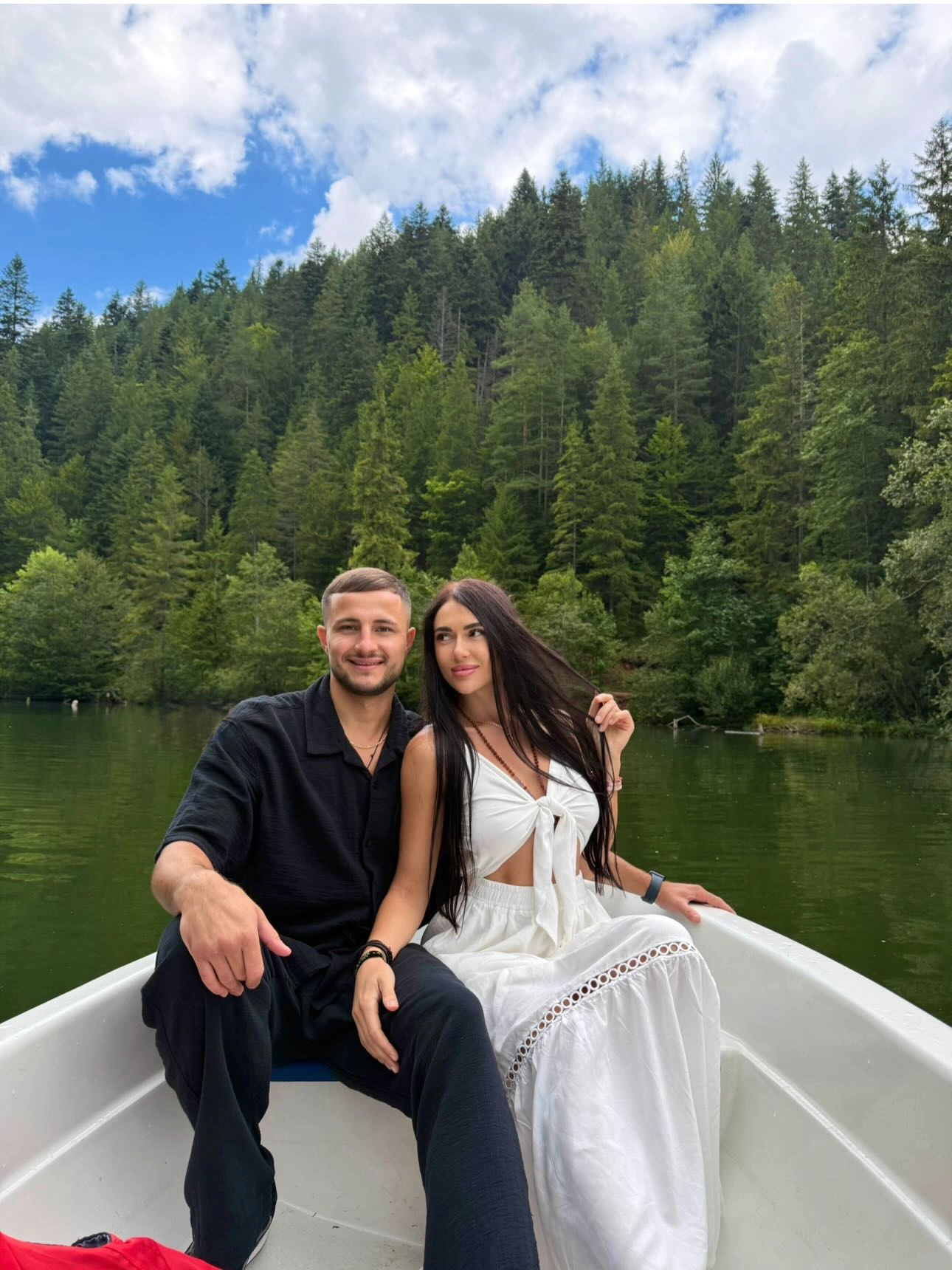 Victor Apostol și logodnica lui