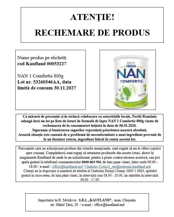 Rechemare de produs