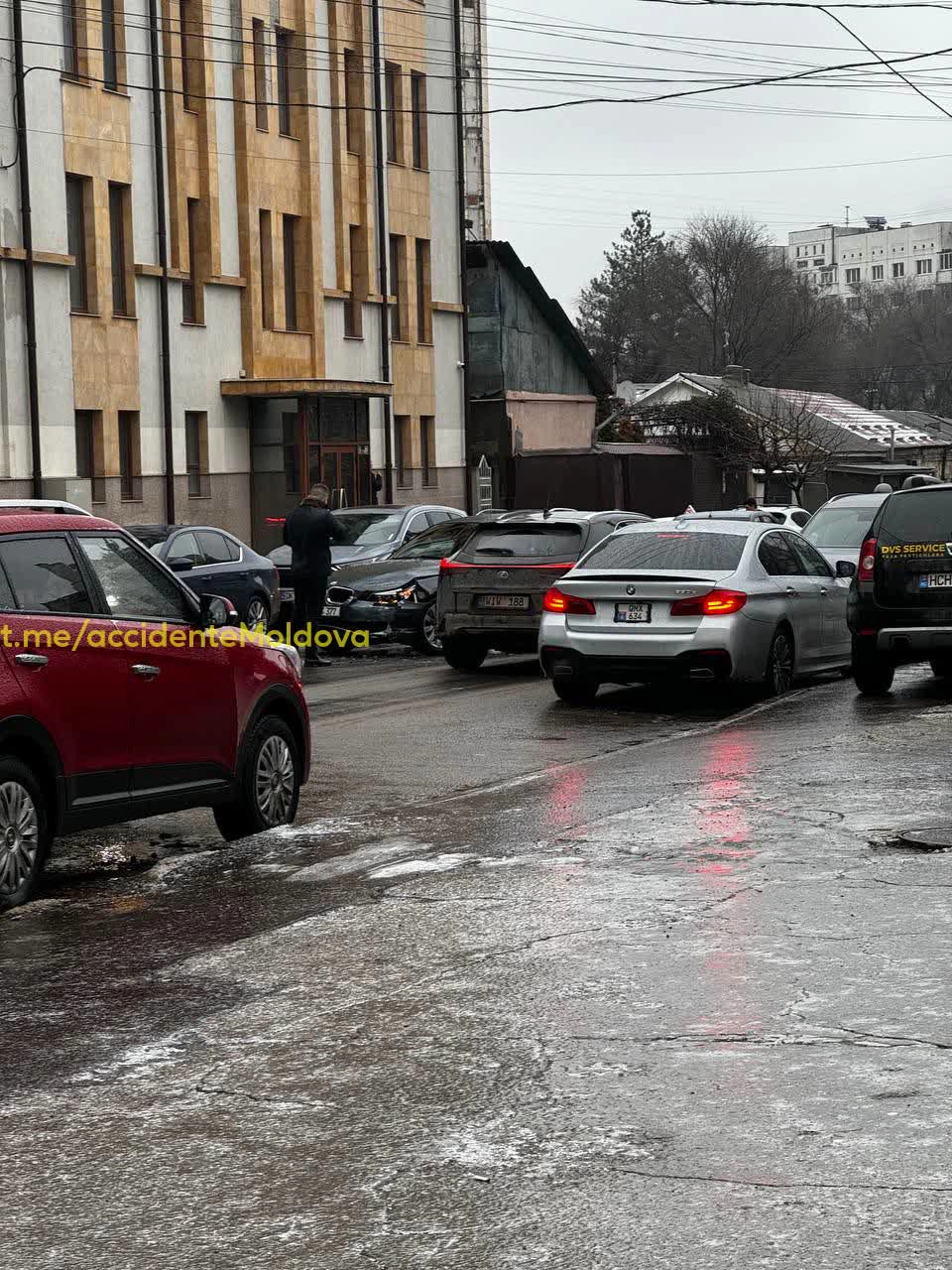 Accident în capitală