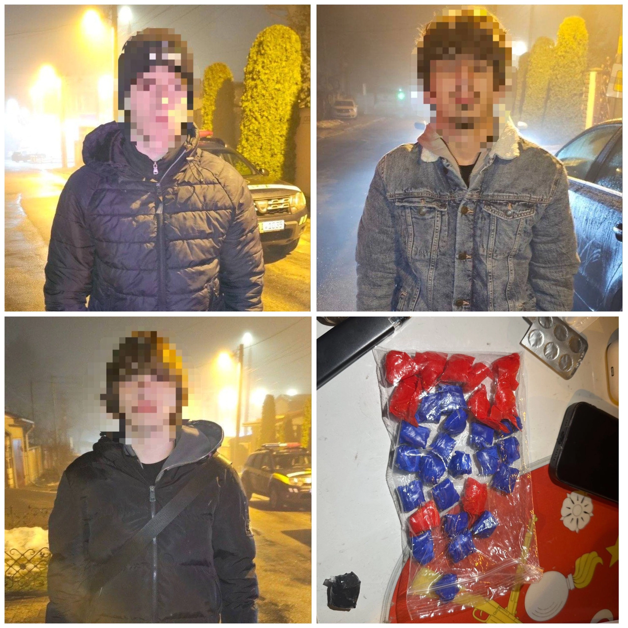 Colaj foto cu tinerii 