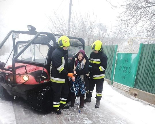 Intervenția salvatorilor 