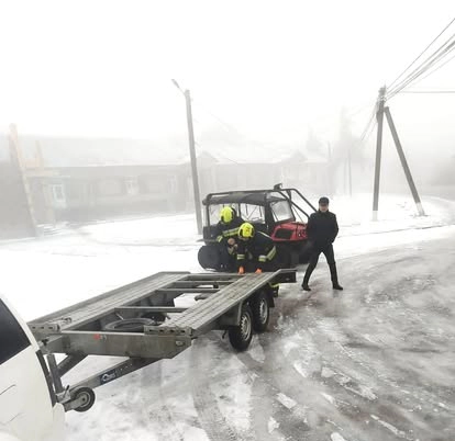 Intervenția salvatorilor 