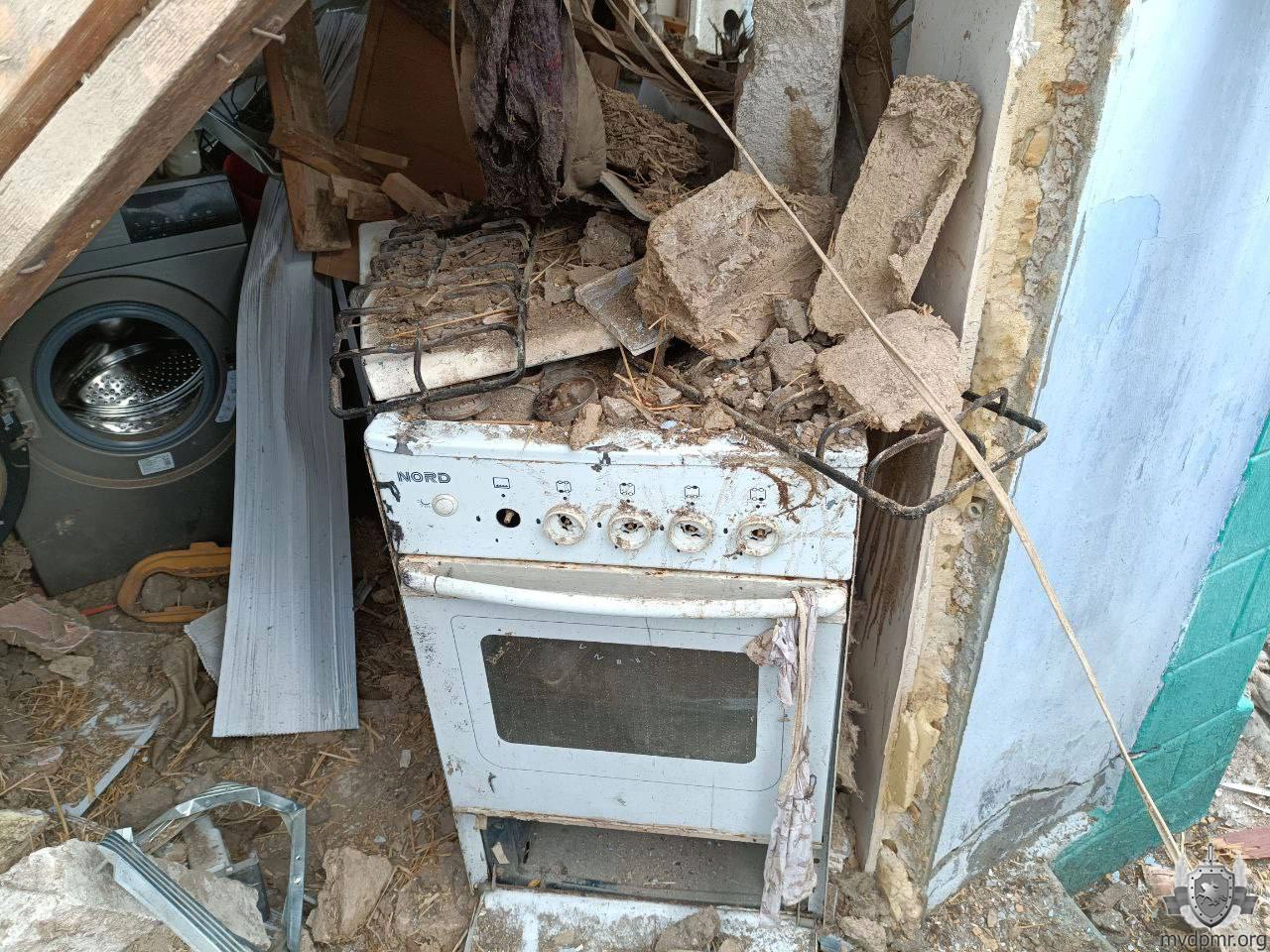 Explozie într-o casă din stânga Nistrului