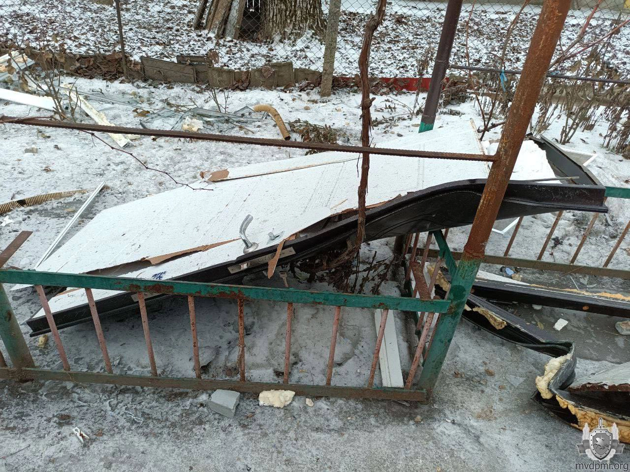 Explozie într-o casă din stânga Nistrului