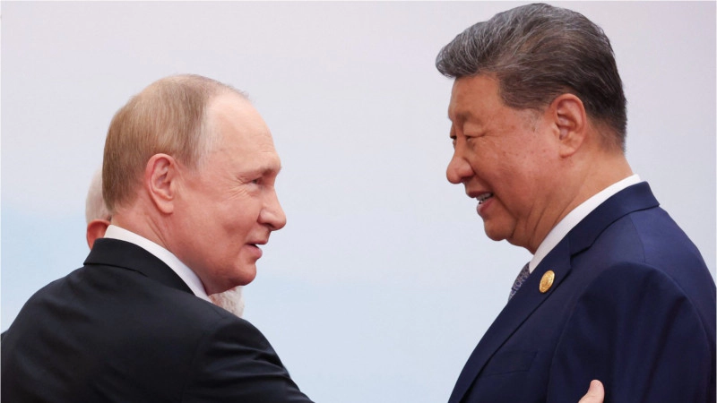 Vladimir Putin și Xi Jinping 