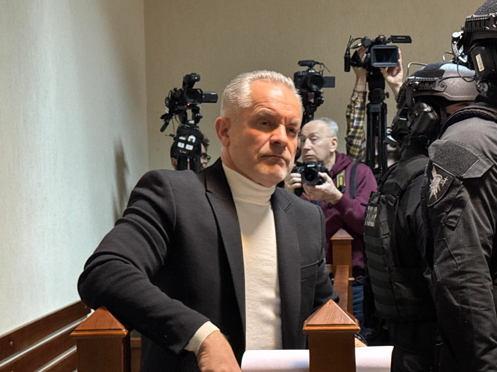 Vlad Plahotniuc la ședința de judecată