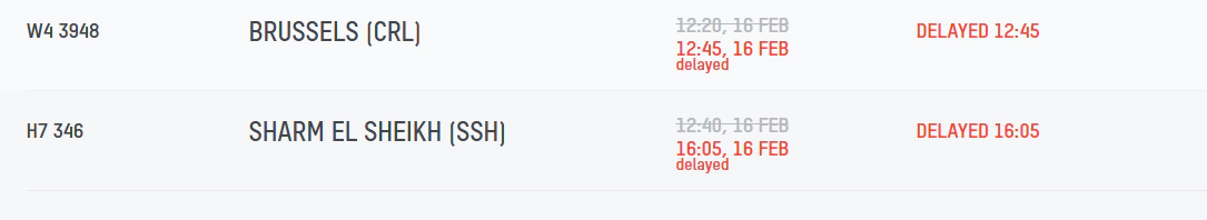 Zboruri care întârzie 