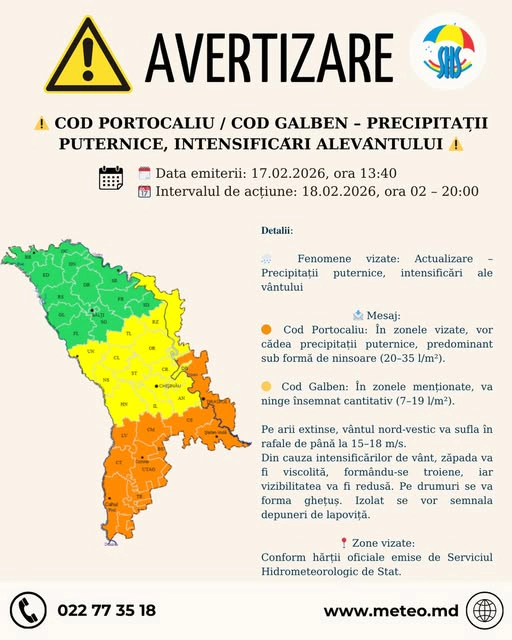 Cod galben și portocaliu