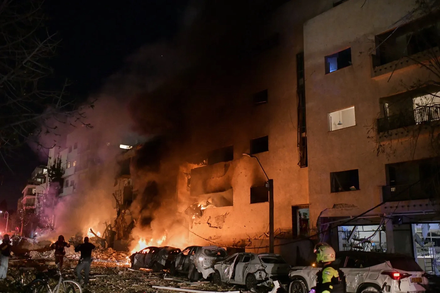 Explozie puternică în Tel Aviv 