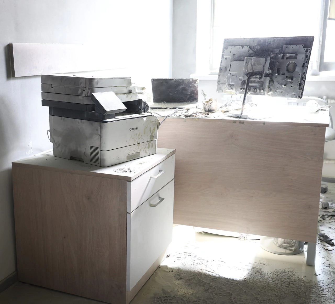 Locul producerii incendiului 