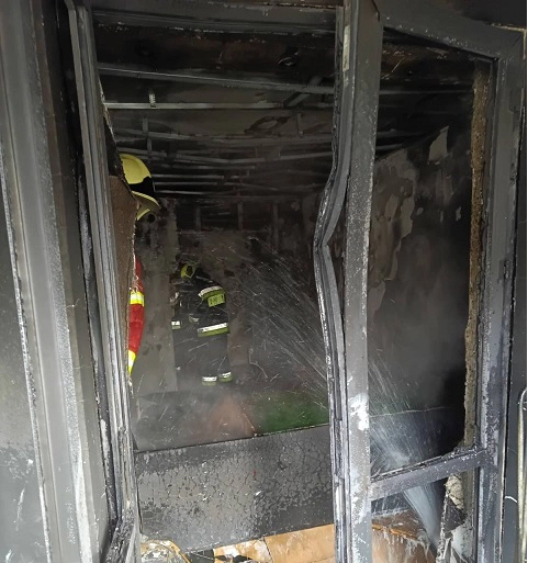 Locul producerii incendiului