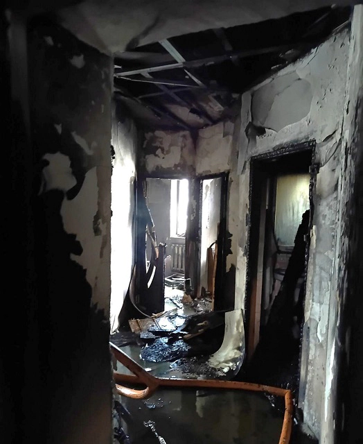 Locul producerii incendiului