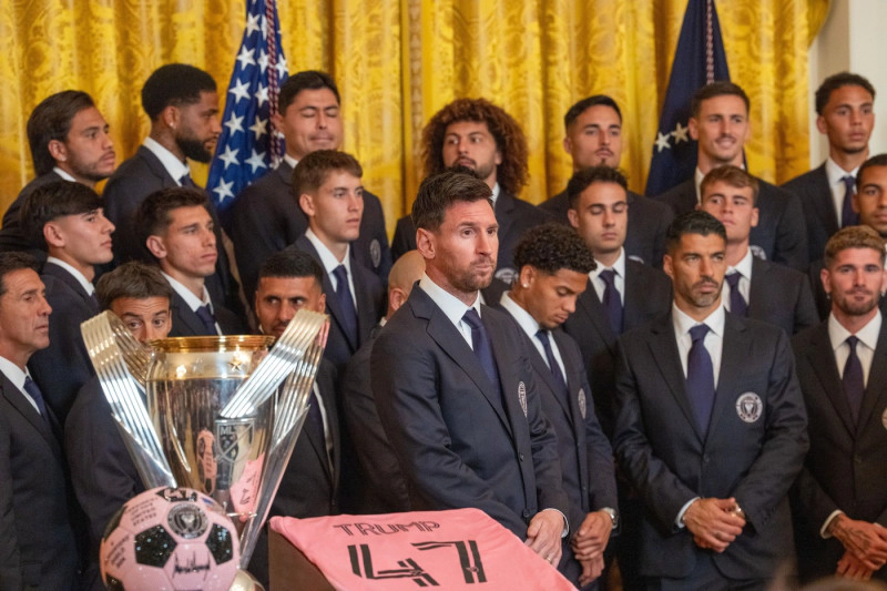 Lionel Messi la Casa Albă 