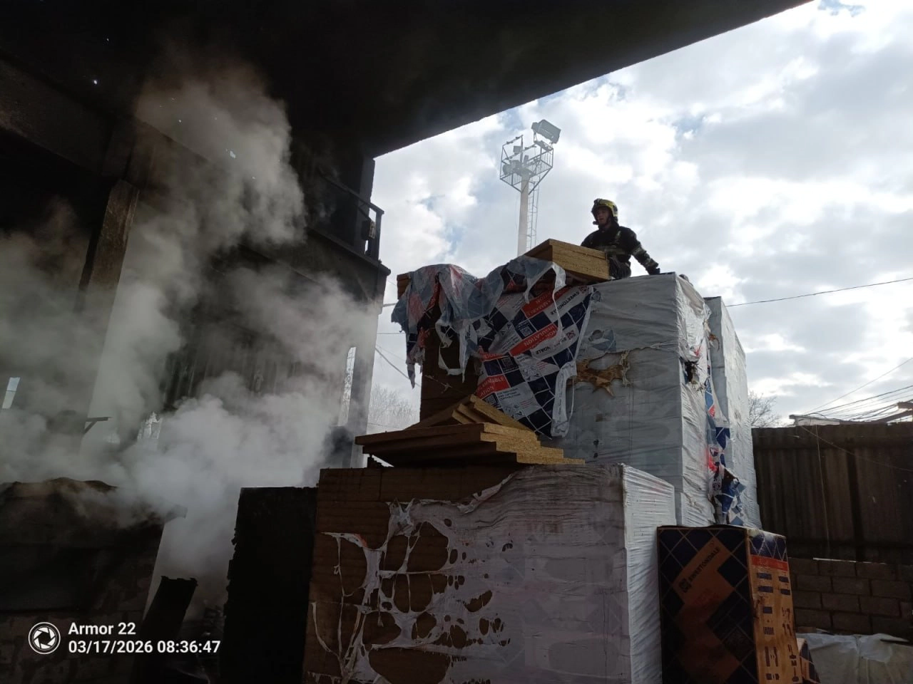 Incendiu strada Uzinelor