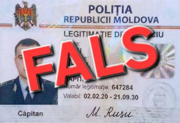 Legitimații false