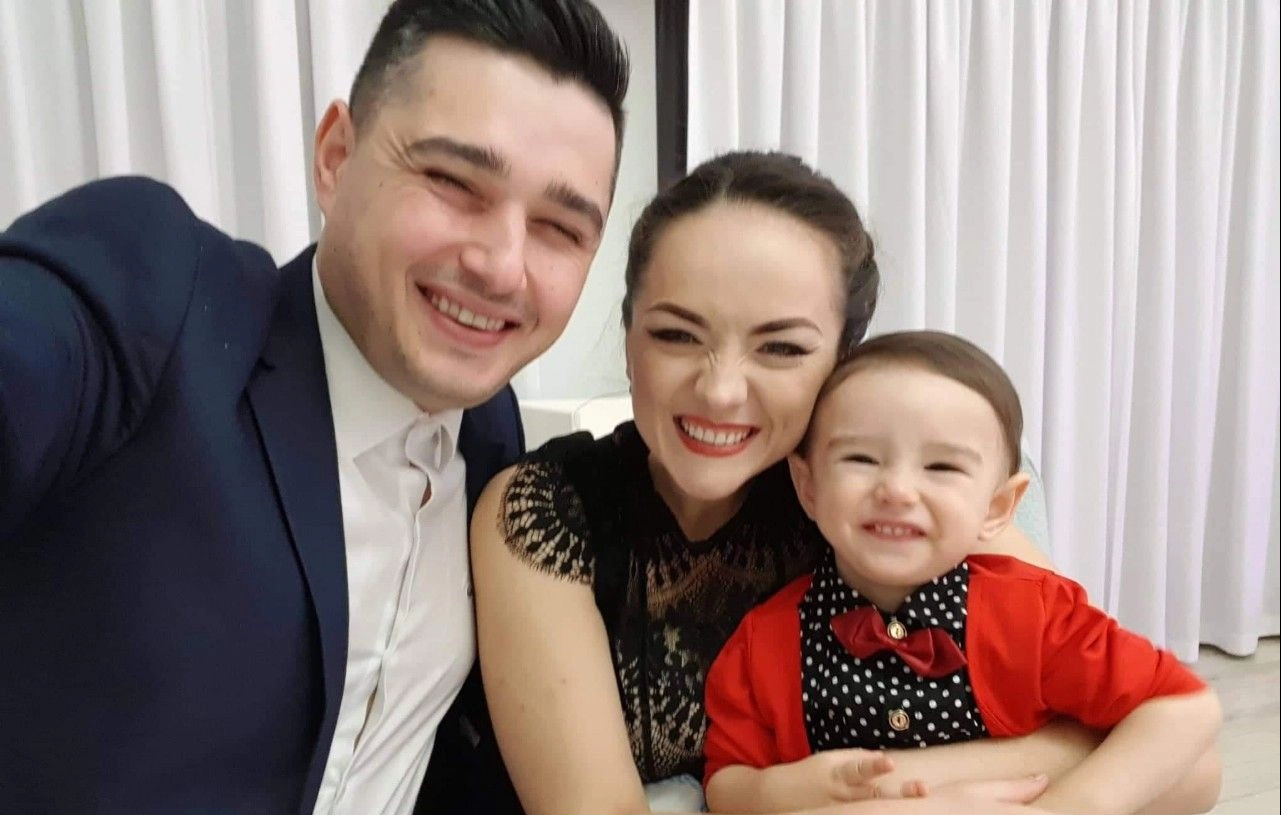 Luciana Spînu, Dorin Ieseanu și fiul acestora