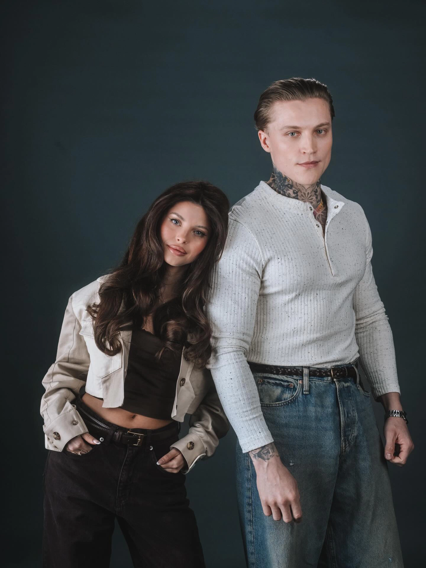 Valerie Lungu și Alexandru Gâlcă